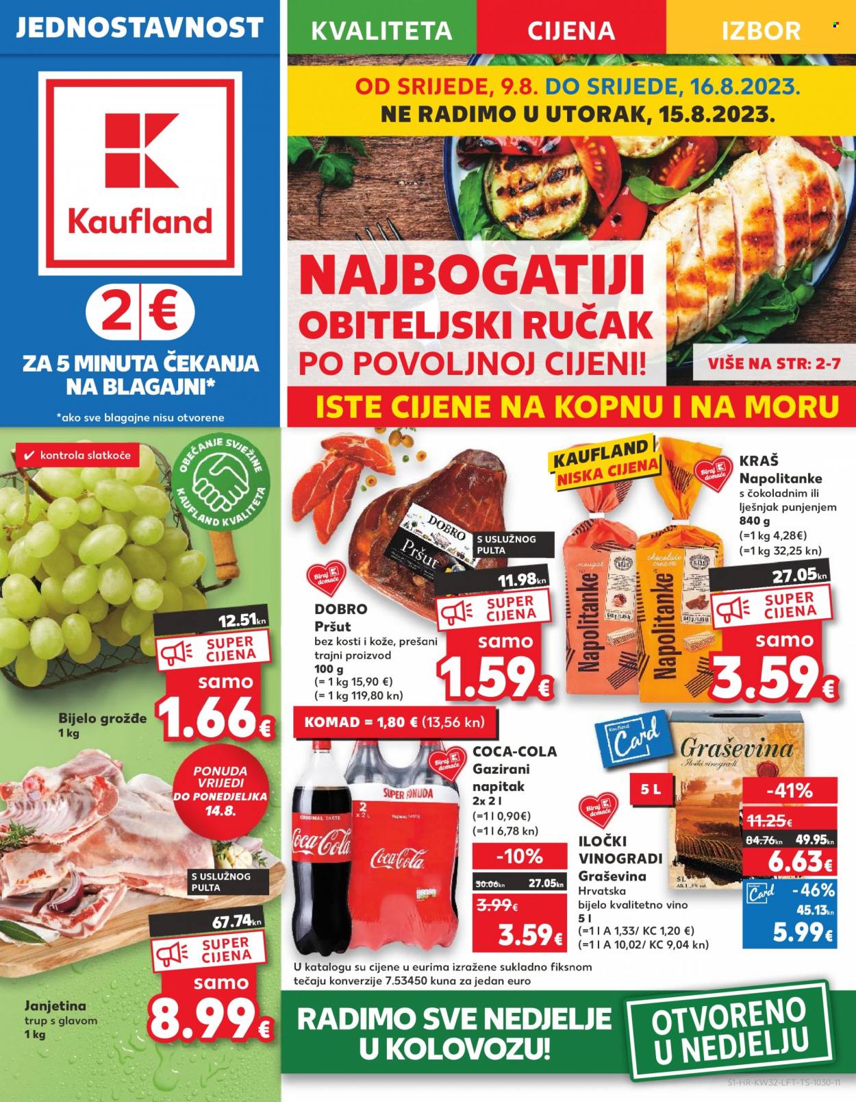 Kaufland katalog - 09.08.2023. - 16.08.2023. Stranica 1