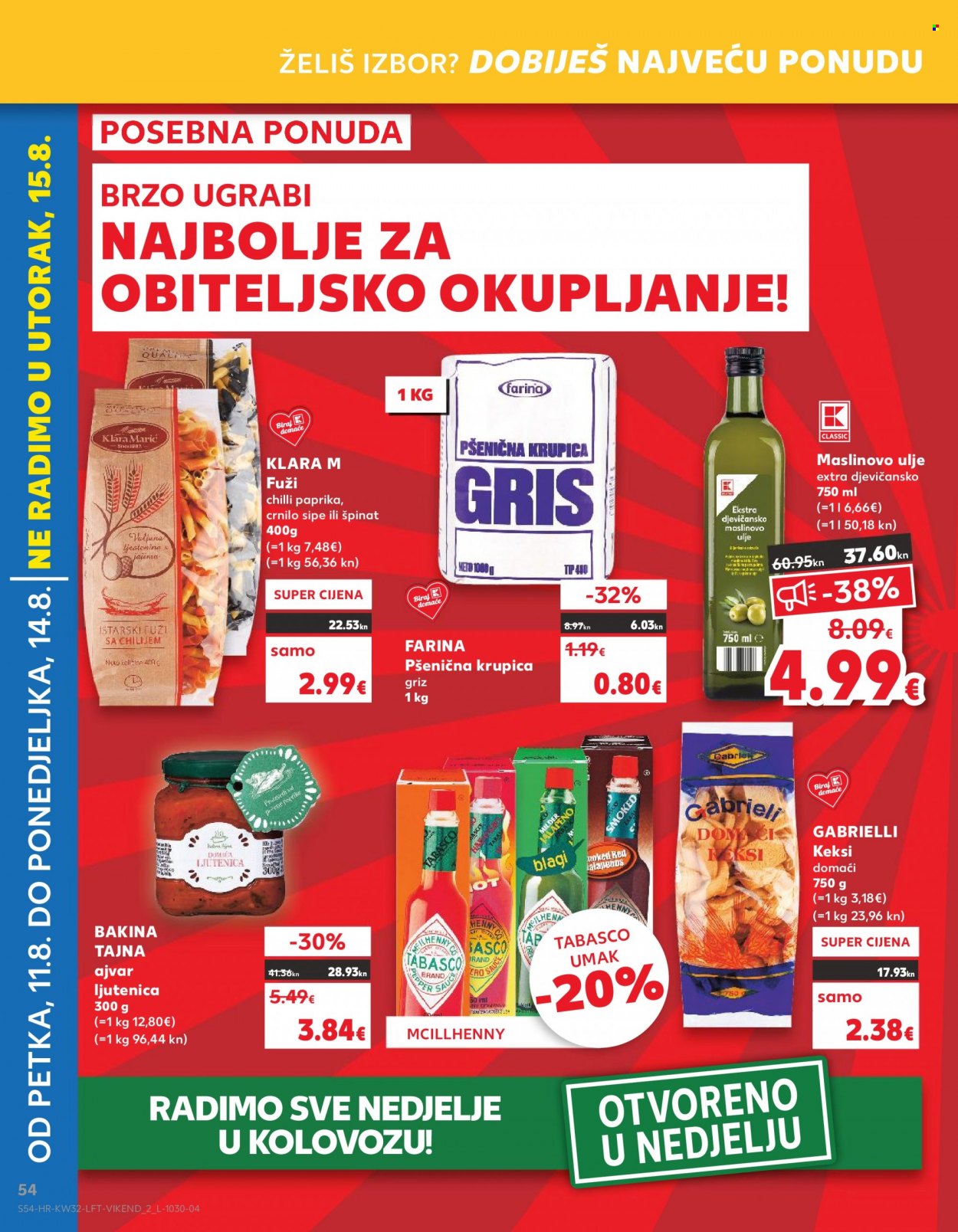 Kaufland katalog - 09.08.2023. - 16.08.2023. Stranica 54