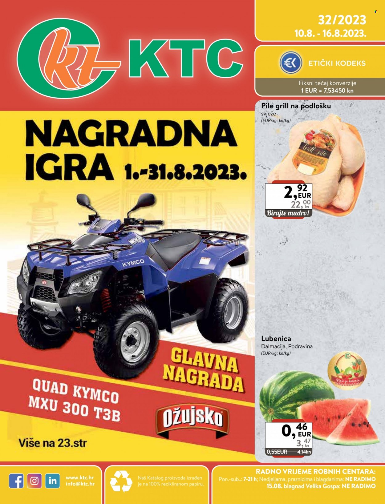 KTC katalog - 10.08.2023. - 16.08.2023. Stranica 1