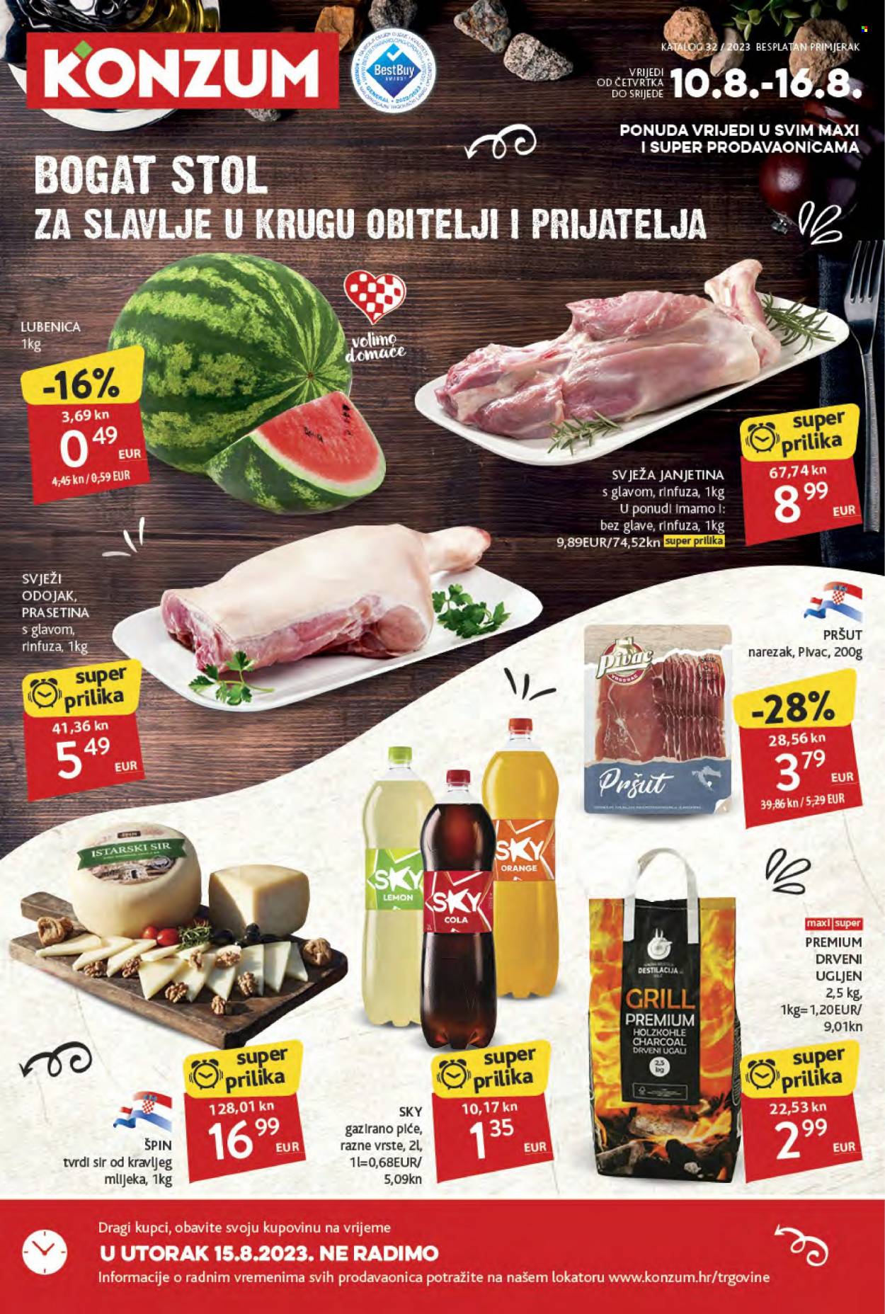 Konzum katalog - 10.08.2023. - 16.08.2023. Stranica 1