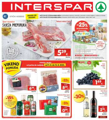 INTERSPAR katalog - 09.08.2023. - 14.08.2023.