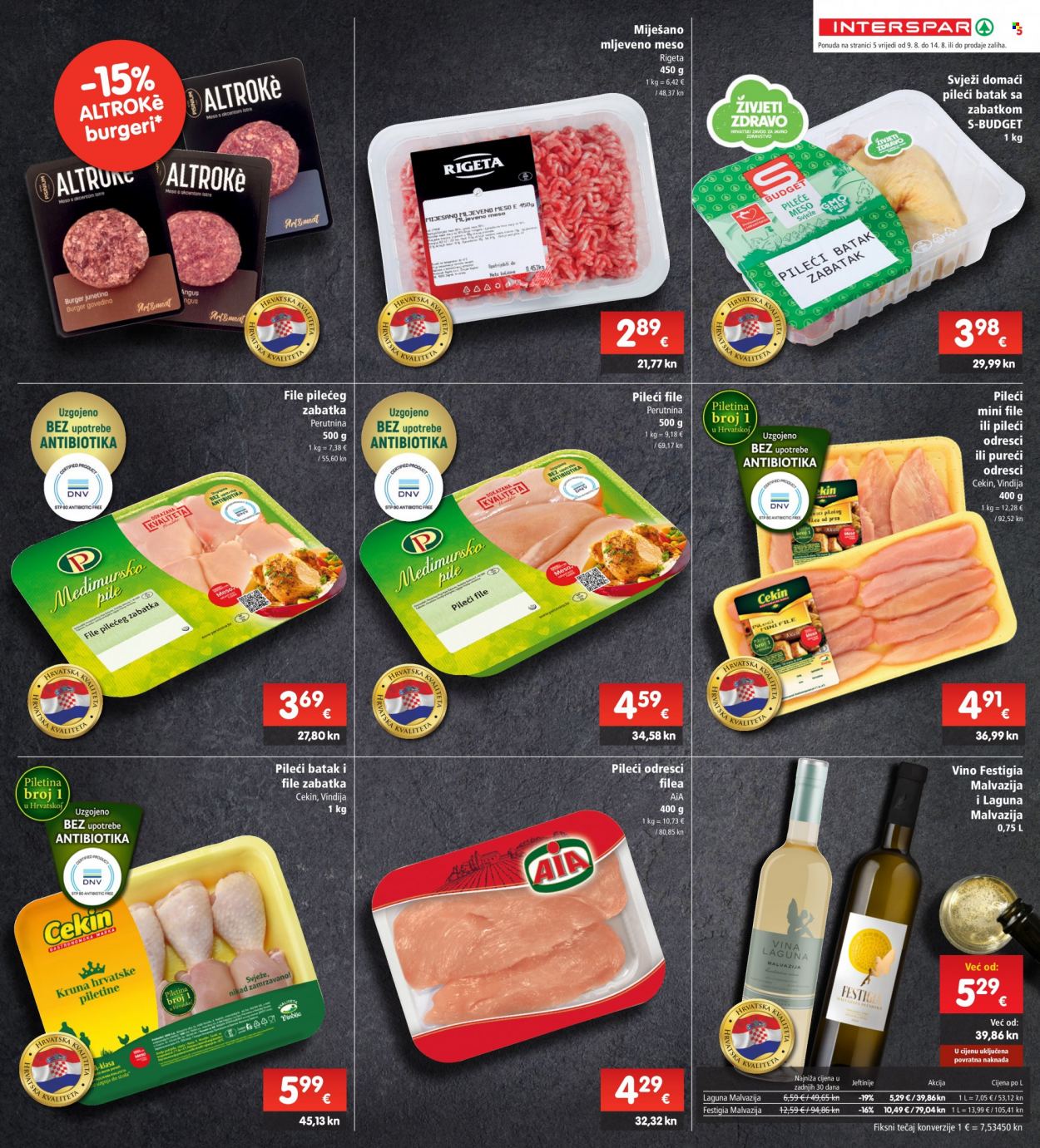INTERSPAR katalog - 09.08.2023. - 14.08.2023. Stranica 5