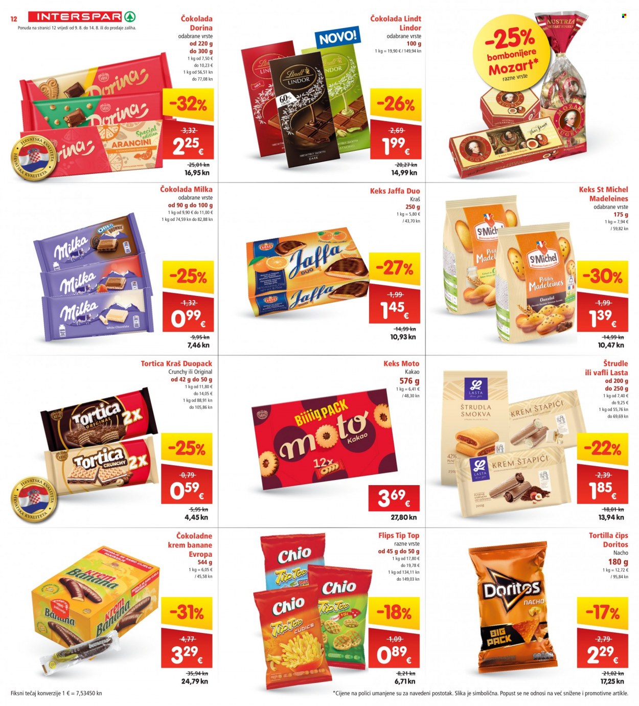 INTERSPAR katalog - 09.08.2023. - 14.08.2023. Stranica 12