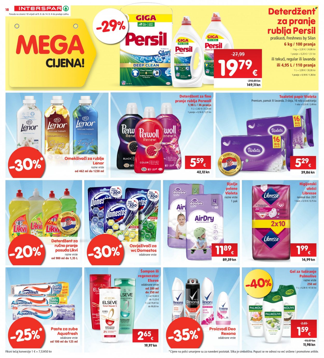 INTERSPAR katalog - 09.08.2023. - 14.08.2023. Stranica 18