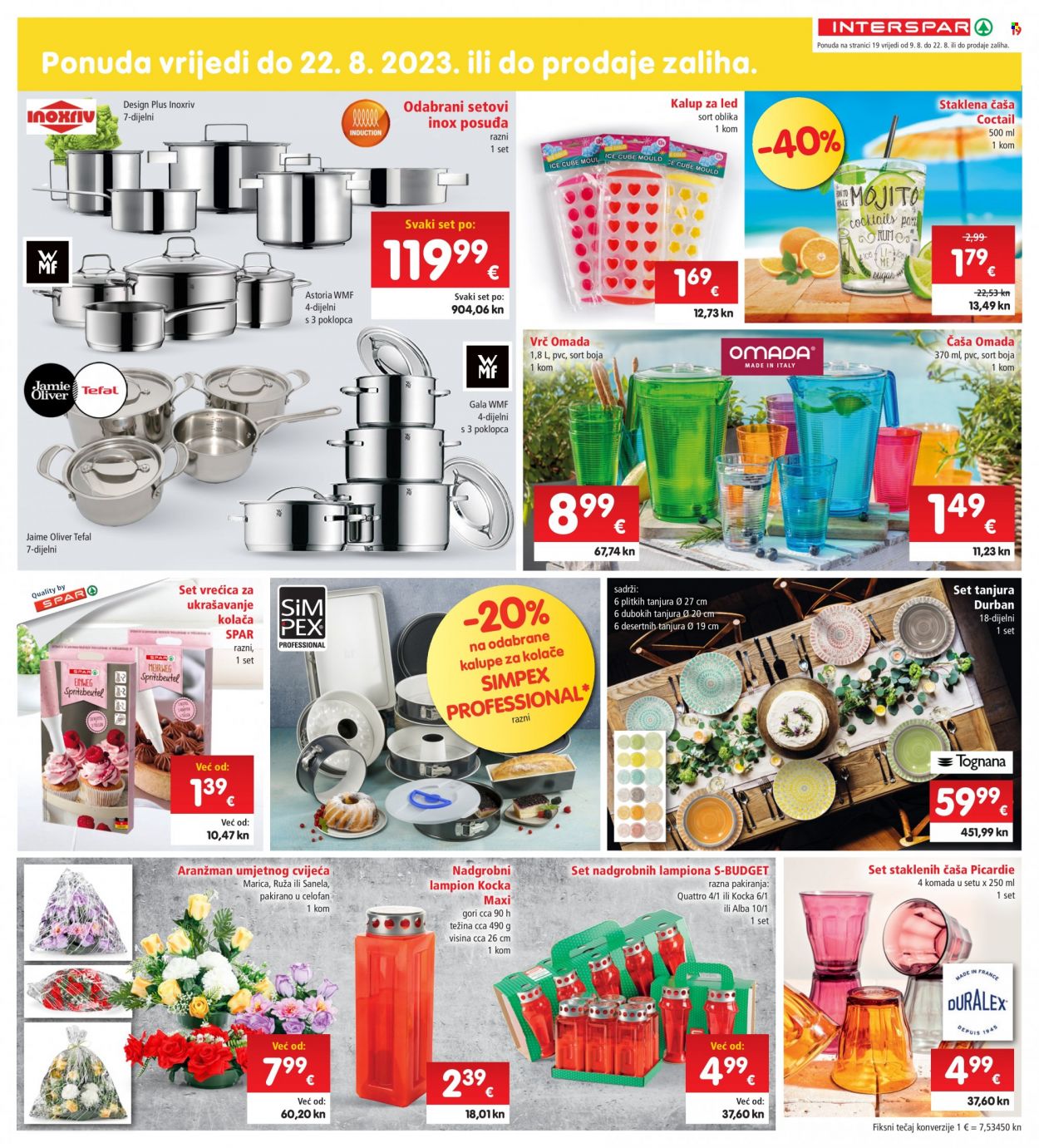 INTERSPAR katalog - 09.08.2023. - 14.08.2023. Stranica 19