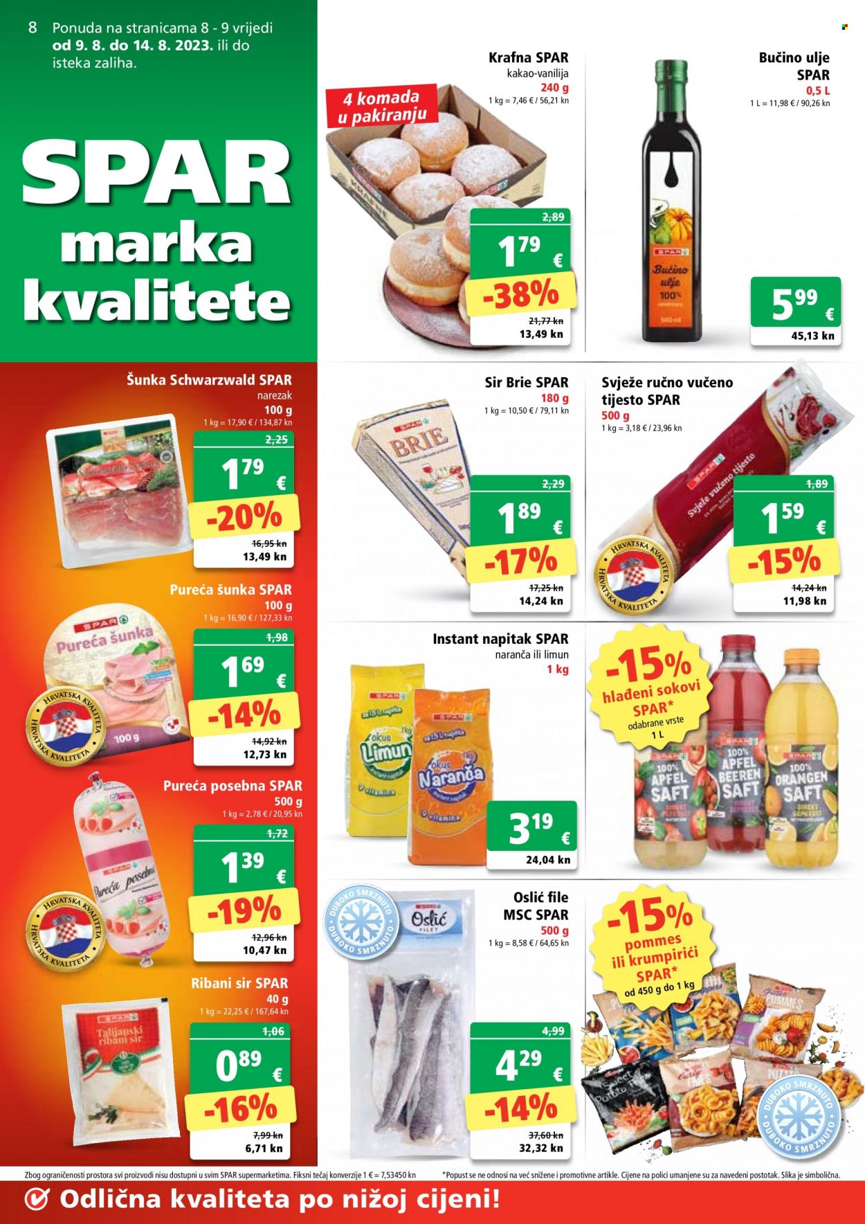 SPAR katalog - 09.08.2023. - 14.08.2023. Stranica 8