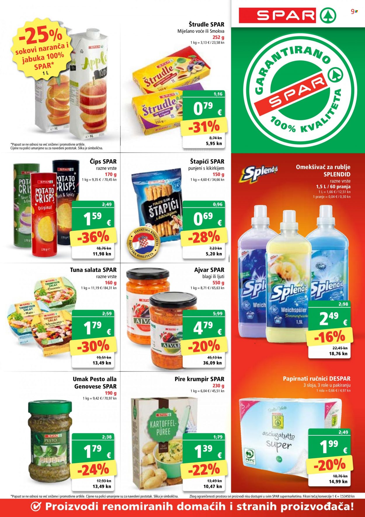 SPAR katalog - 09.08.2023. - 14.08.2023. Stranica 9