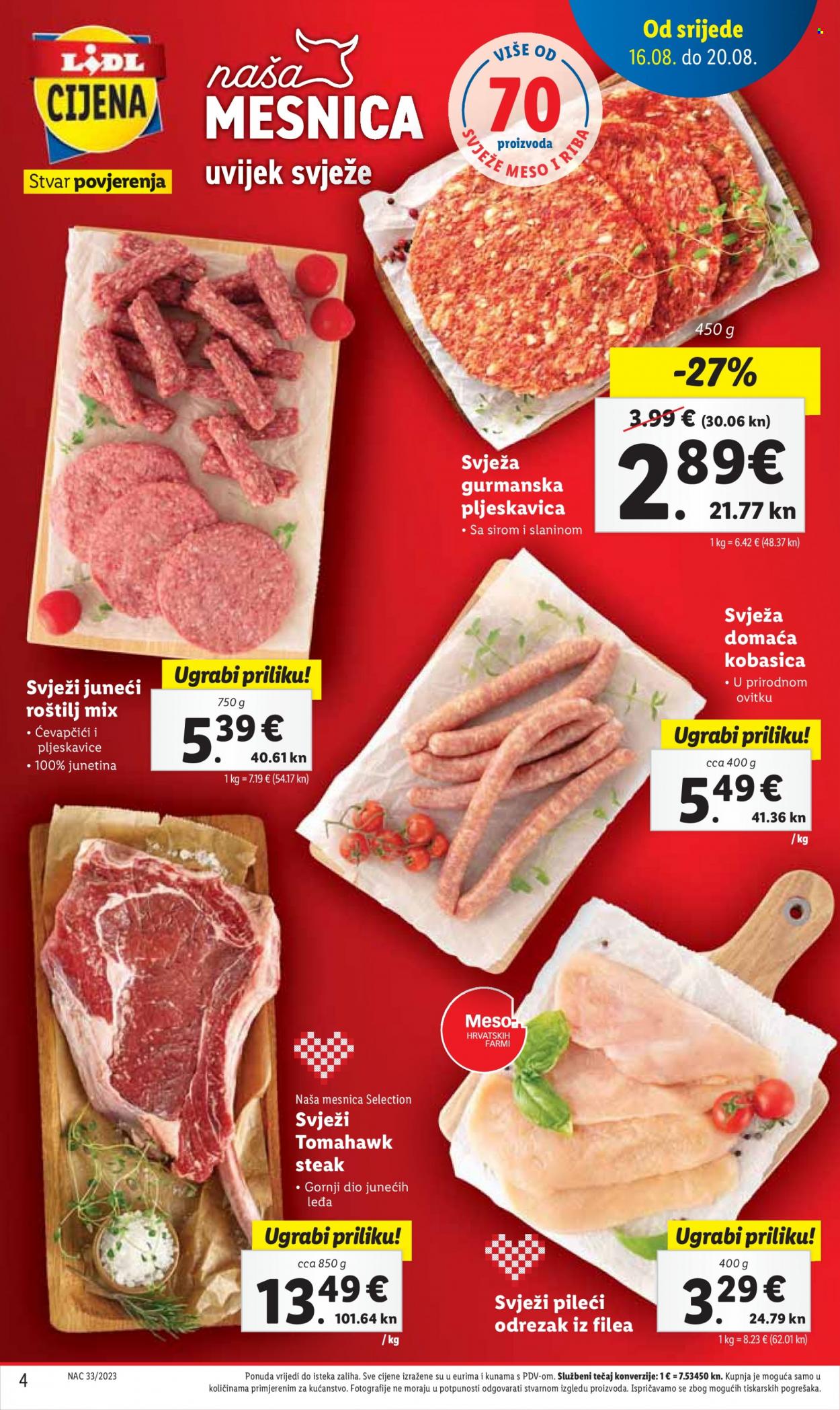 Lidl katalog - 16.08.2023. - 20.08.2023. Stranica 4