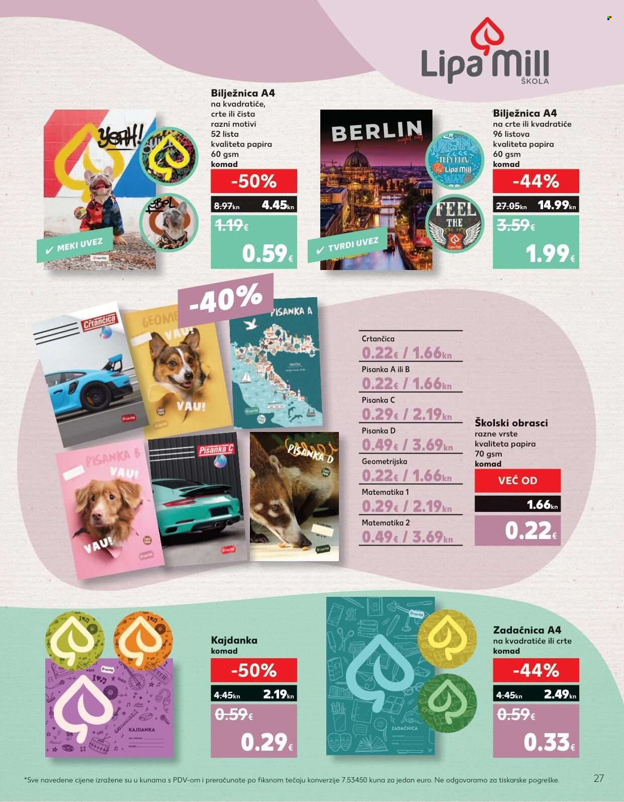 Kaufland katalog - 16.08.2023. - 10.09.2023. Stranica 27