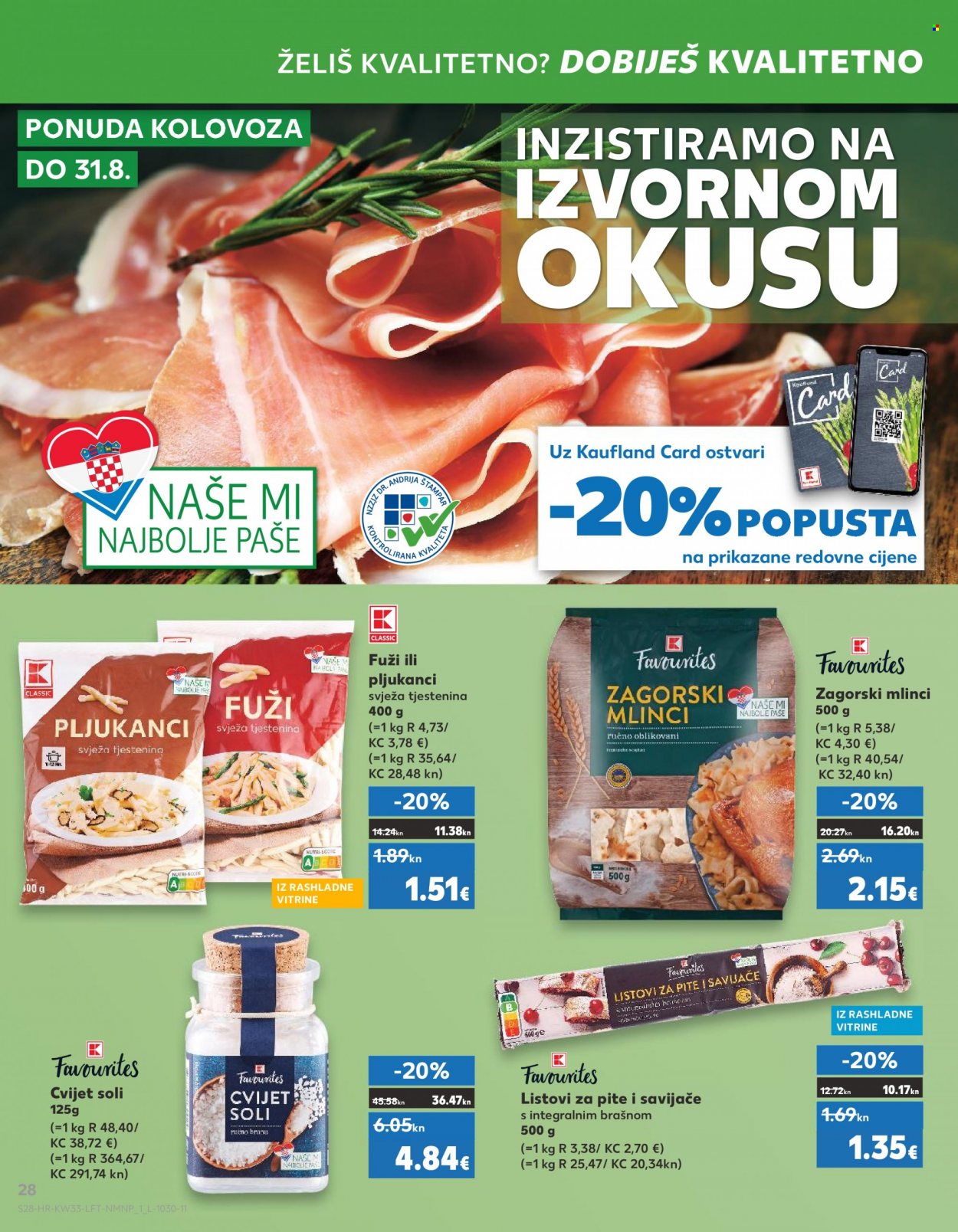 Kaufland katalog - 17.08.2023. - 22.08.2023. Stranica 28
