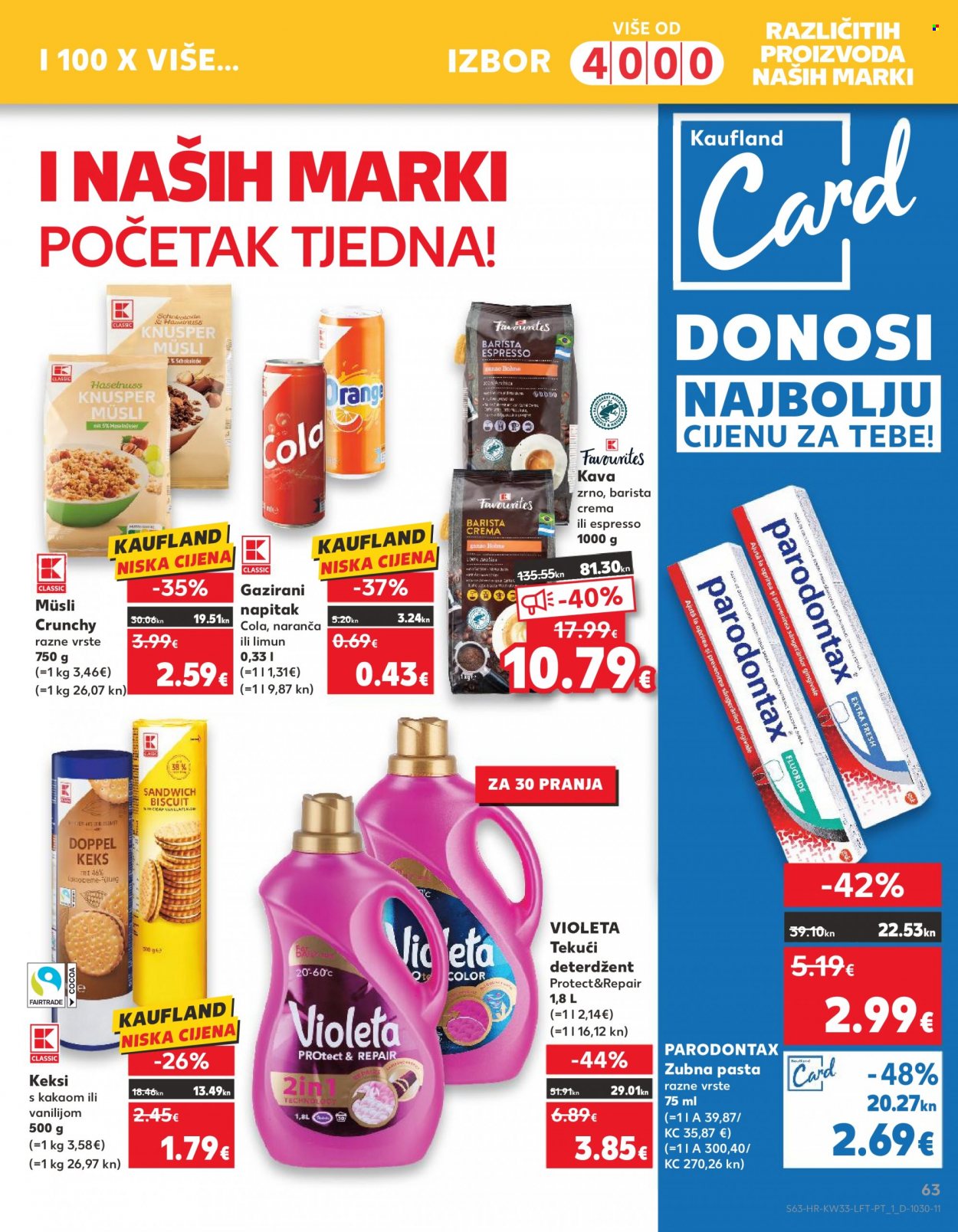 Kaufland katalog - 17.08.2023. - 22.08.2023. Stranica 63