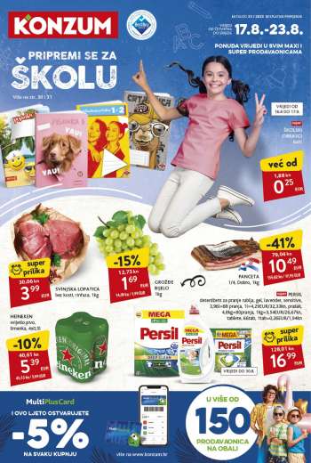 Konzum katalog - 17.08.2023. - 23.08.2023.