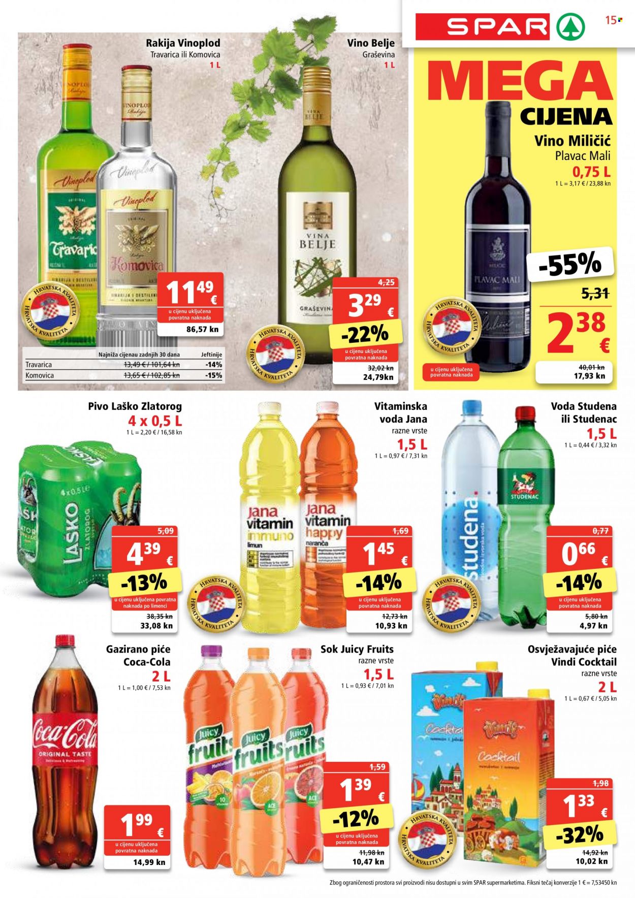 SPAR katalog - 16.08.2023. - 22.08.2023. Stranica 15