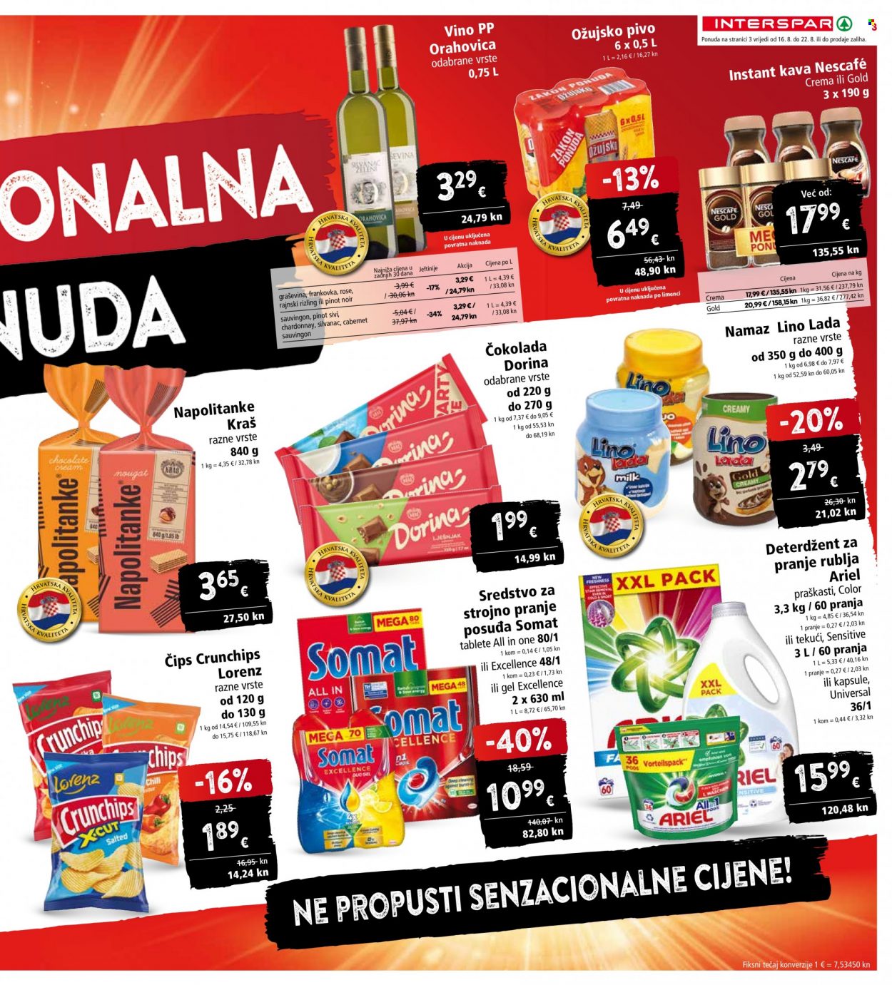 INTERSPAR katalog - 16.08.2023. - 22.08.2023. Stranica 3
