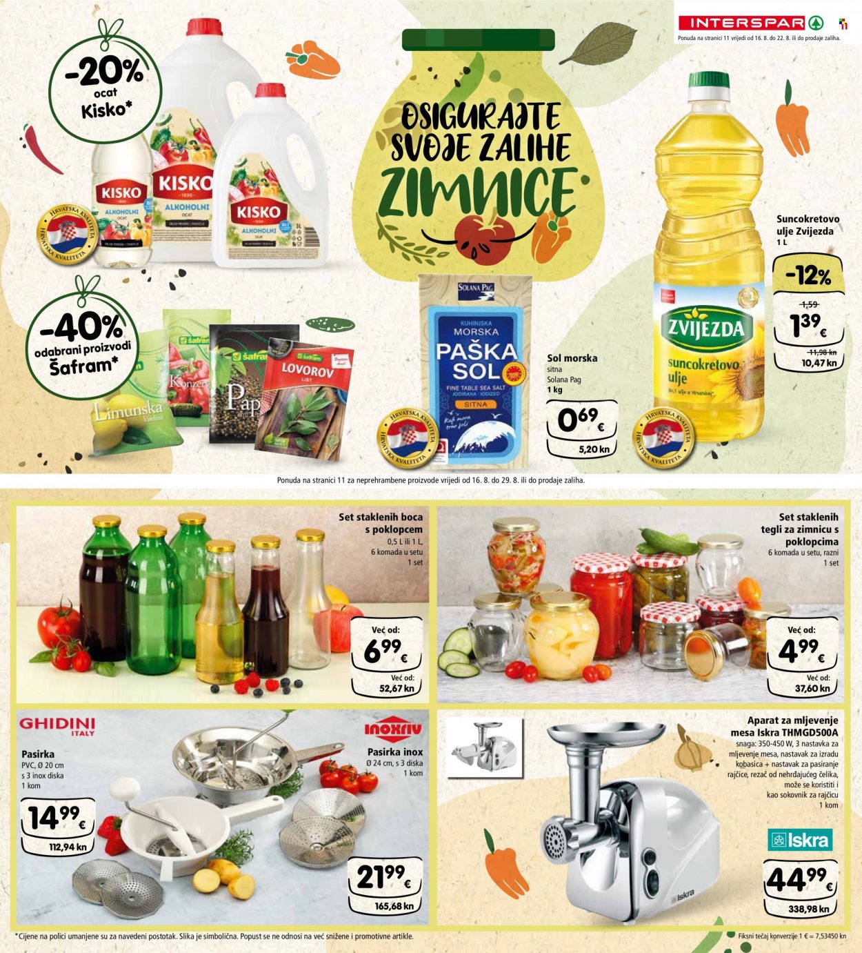 INTERSPAR katalog - 16.08.2023. - 22.08.2023. Stranica 11