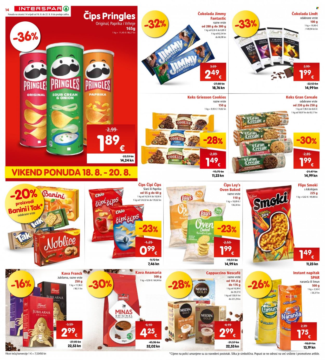 INTERSPAR katalog - 16.08.2023. - 22.08.2023. Stranica 14