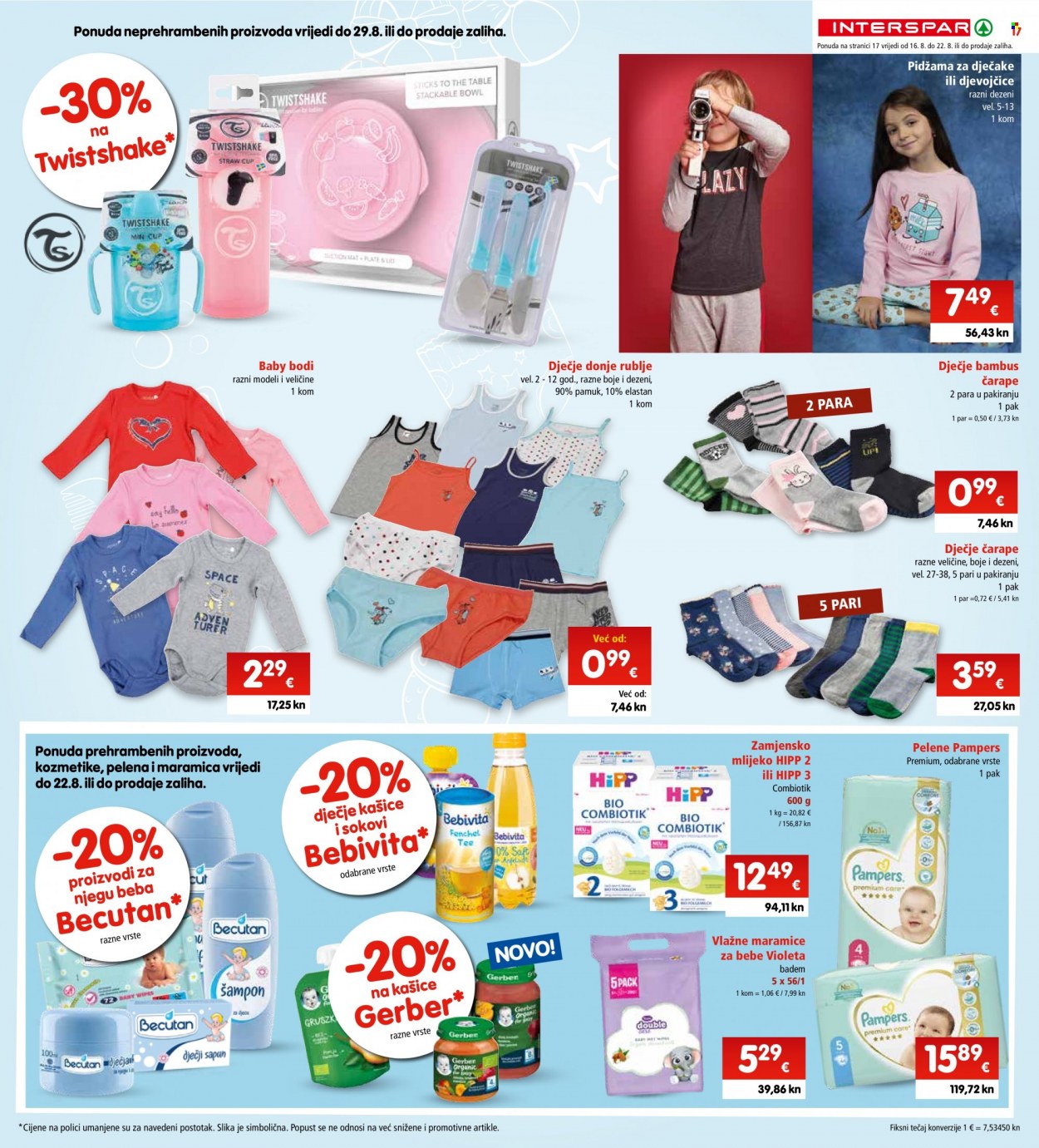 INTERSPAR katalog - 16.08.2023. - 22.08.2023. Stranica 17