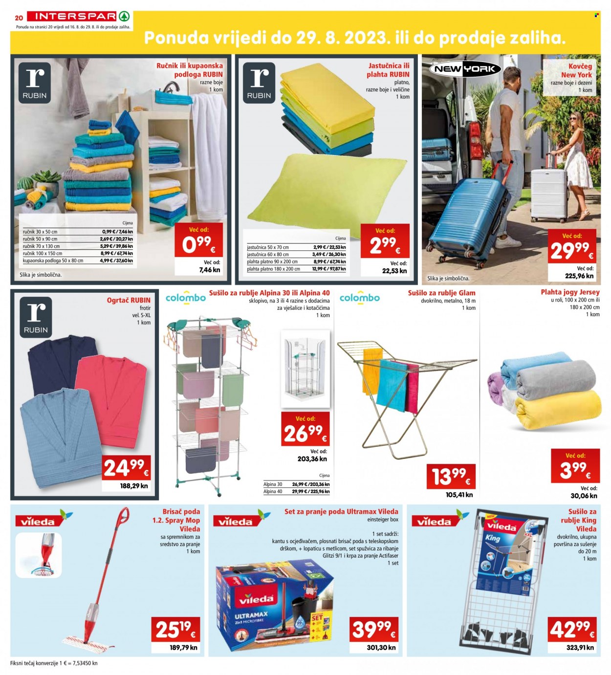 INTERSPAR katalog - 16.08.2023. - 22.08.2023. Stranica 20