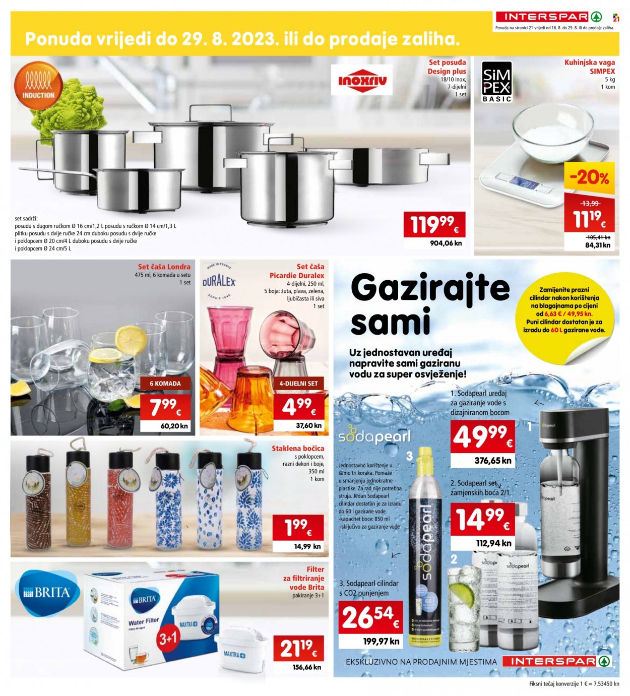 INTERSPAR katalog - 16.08.2023. - 22.08.2023. Stranica 21