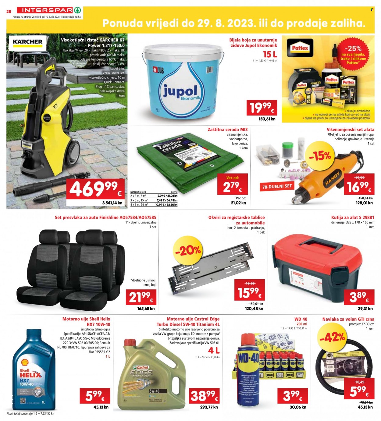 INTERSPAR katalog - 16.08.2023. - 22.08.2023. Stranica 28