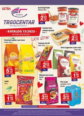 Trgocentar katalog - 14.08.2023. - 03.09.2023.