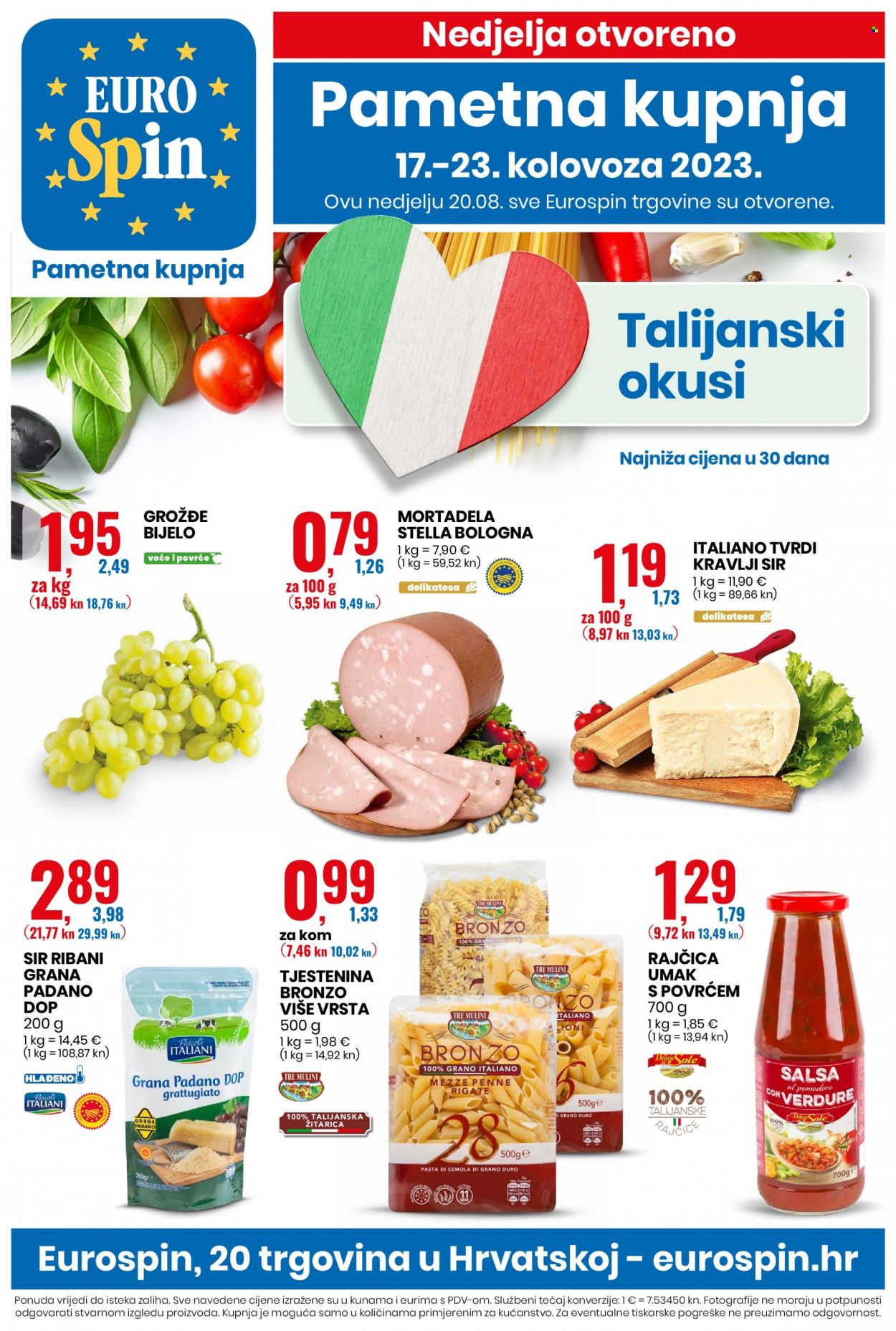 Eurospin katalog - 17.08.2023. - 23.08.2023. Stranica 1