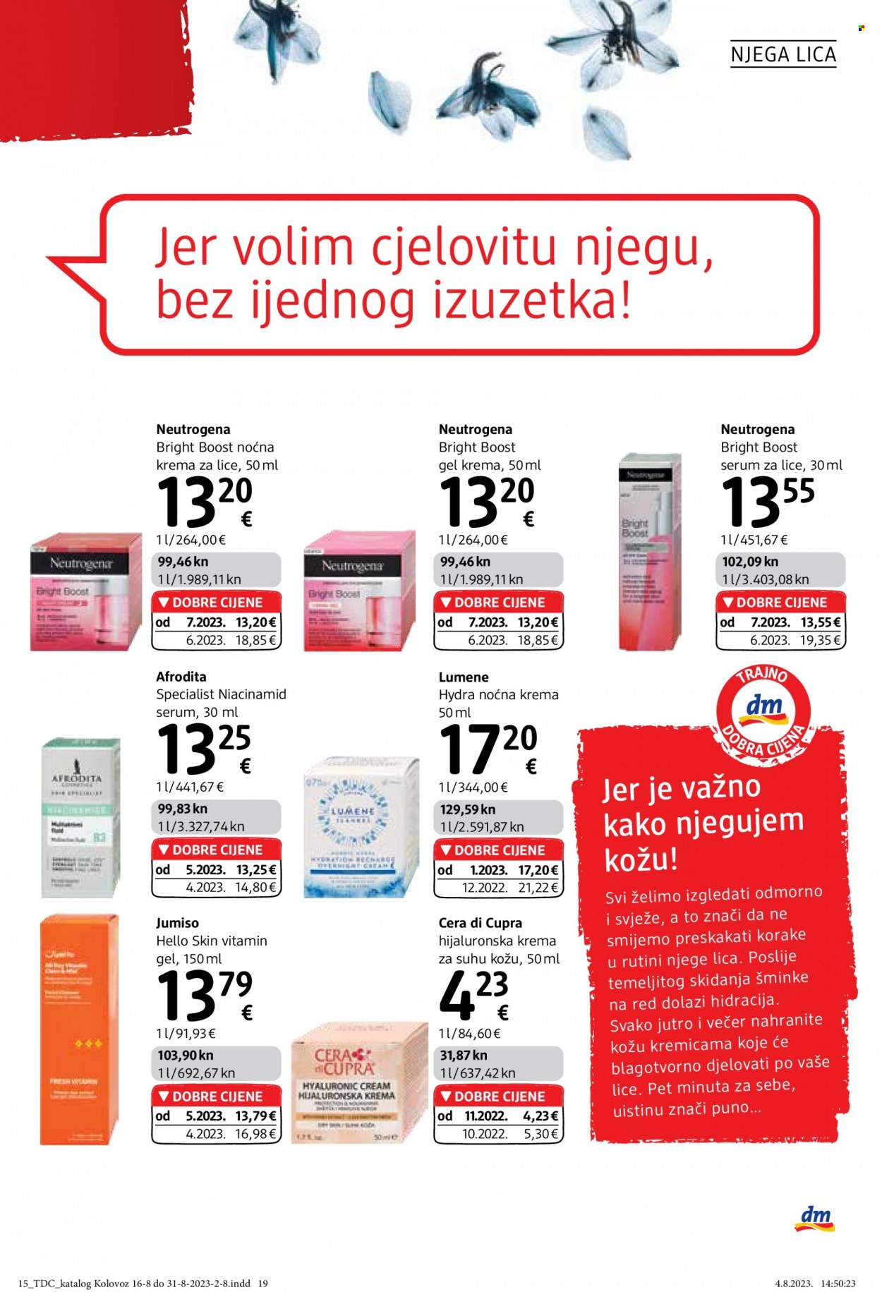 dm katalog - 16.08.2023. - 31.08.2023. Stranica 19