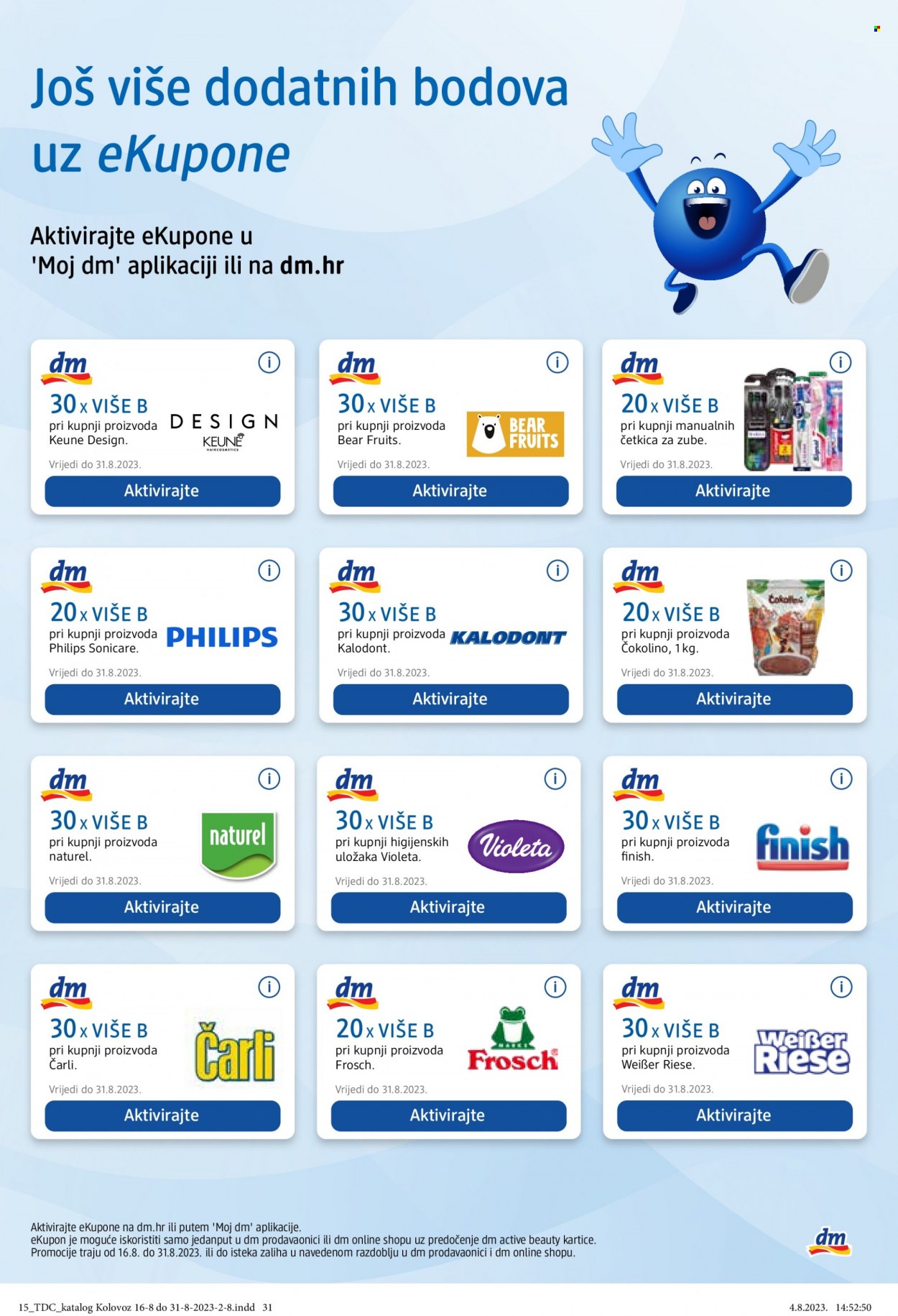 dm katalog - 16.08.2023. - 31.08.2023. Stranica 31