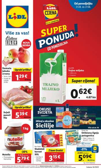 Lidl katalog - 21.08.2023. - 27.08.2023.