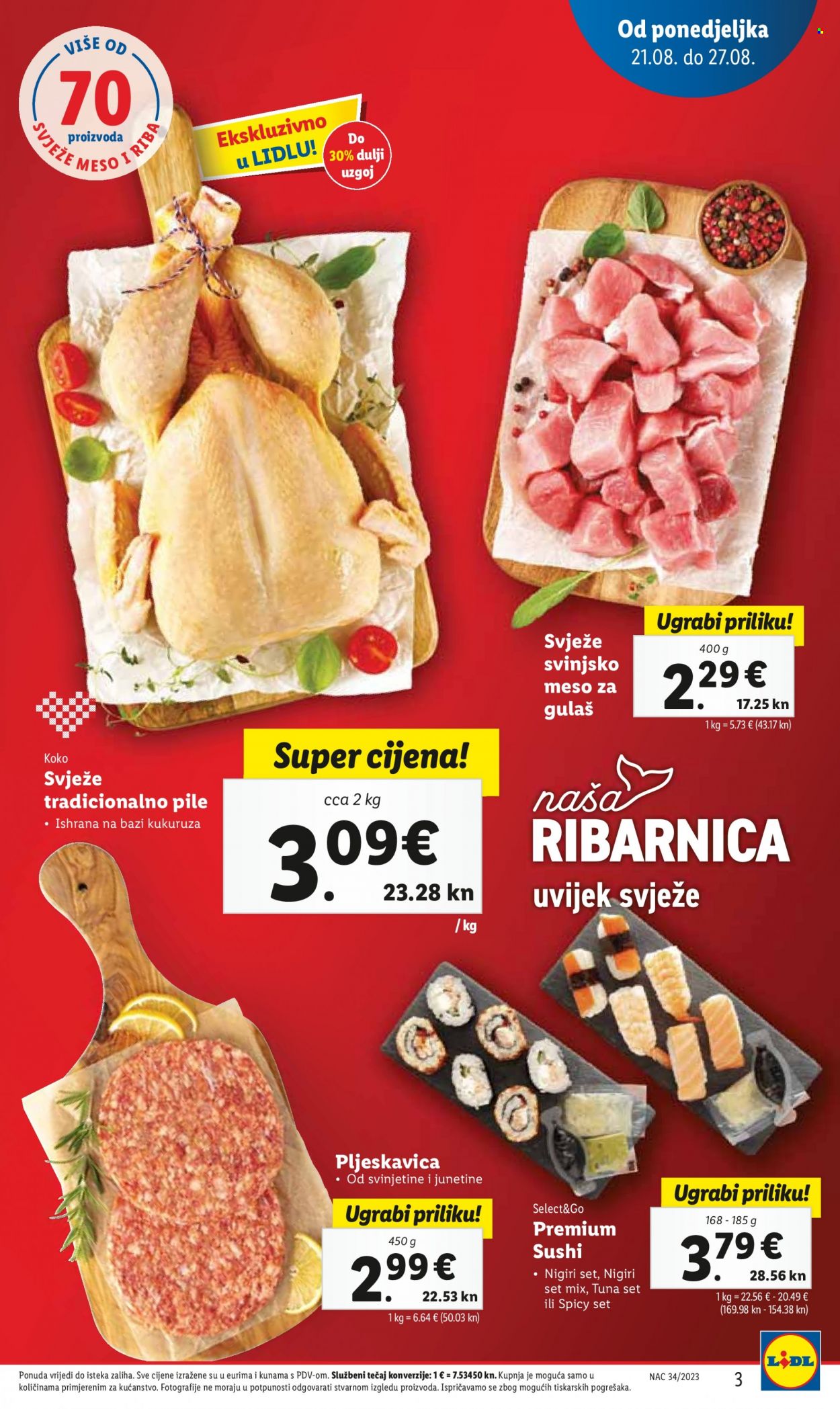 Lidl katalog - 21.08.2023. - 27.08.2023. Stranica 3