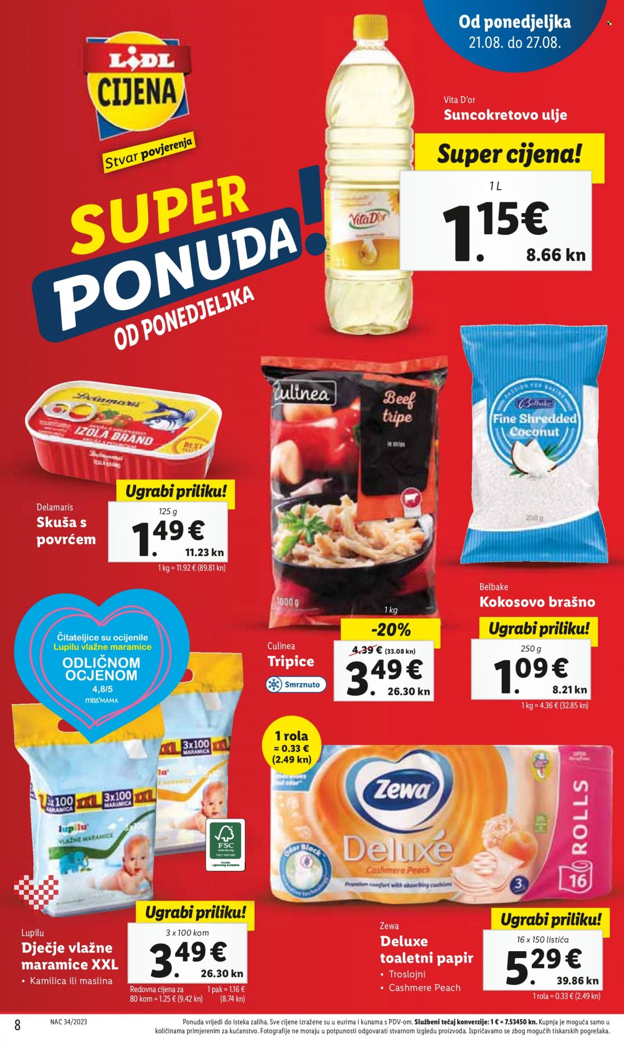 Lidl katalog - 21.08.2023. - 27.08.2023. Stranica 8