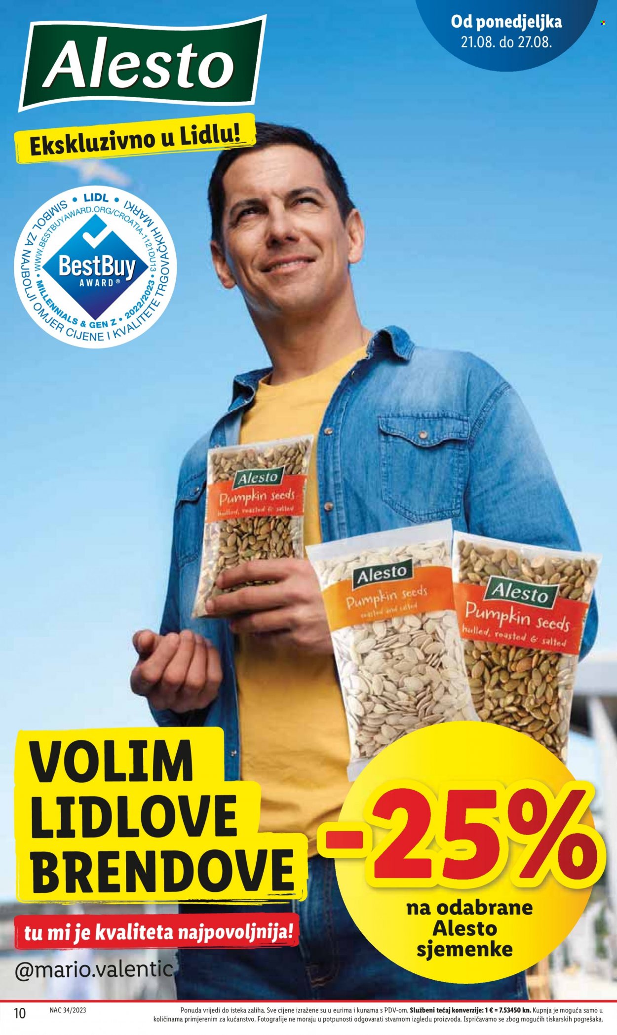 Lidl katalog - 21.08.2023. - 27.08.2023. Stranica 10