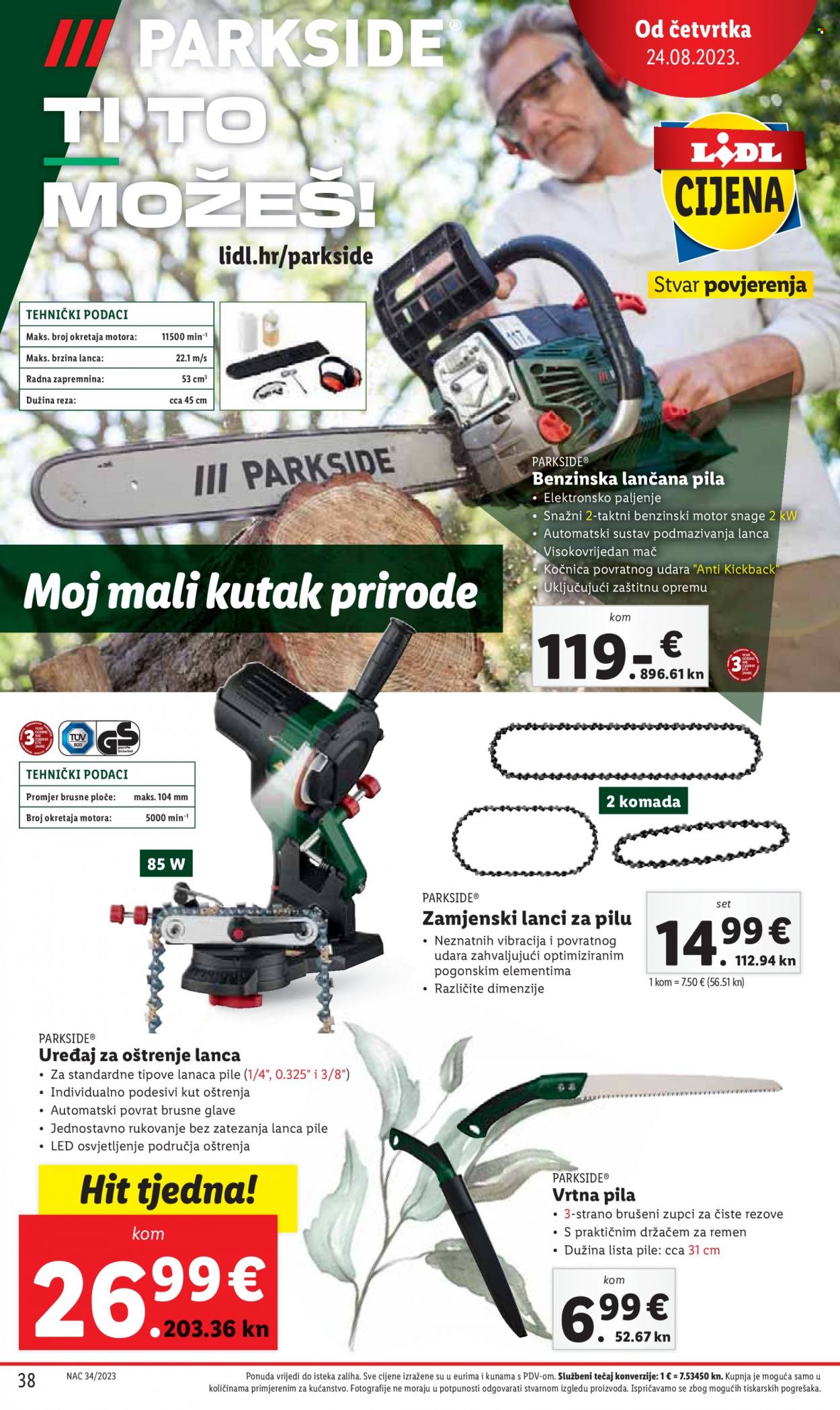 Lidl katalog - 21.08.2023. - 27.08.2023. Stranica 38