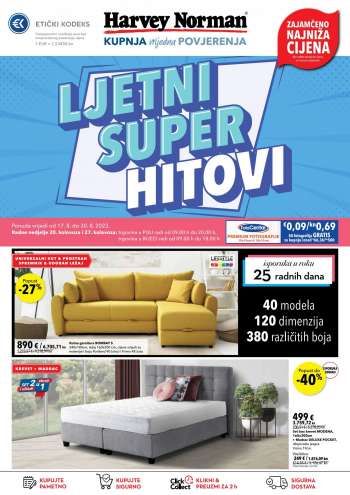 Harvey Norman katalog - 17.08.2023. - 30.08.2023.