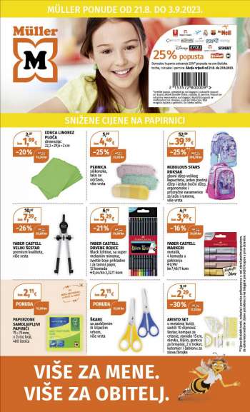 Müller katalog - 21.08.2023. - 03.09.2023.