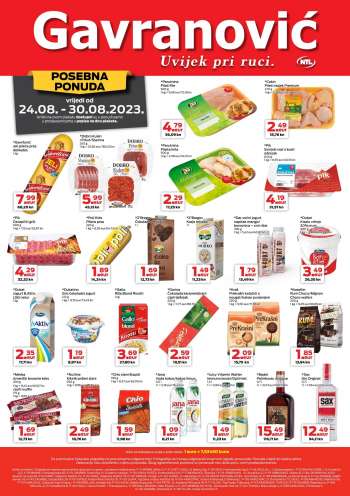 Gavranović katalog - 24.08.2023. - 30.08.2023.