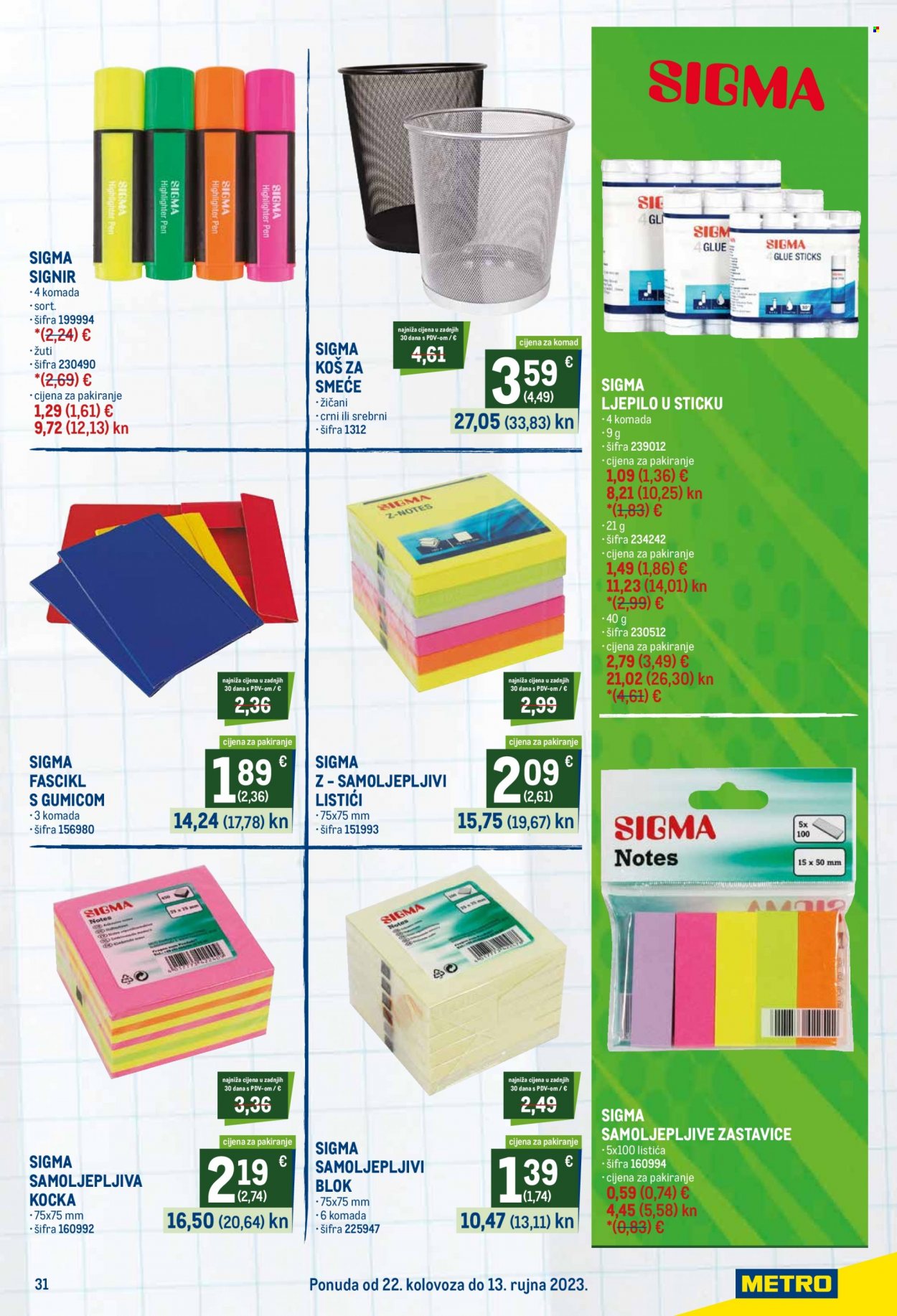 Metro katalog - 22.08.2023. - 13.09.2023. Stranica 31
