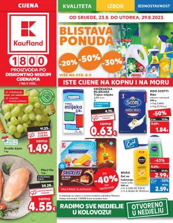 Kaufland katalog - 23.08.2023. - 29.08.2023.