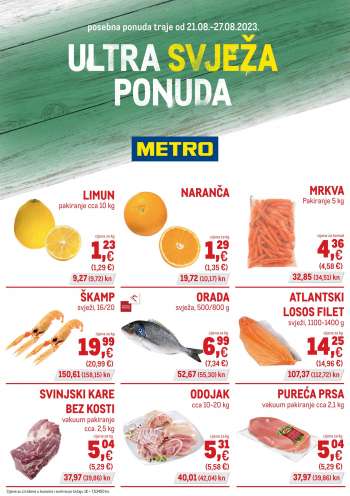 Metro katalog - 21.08.2023. - 27.08.2023.