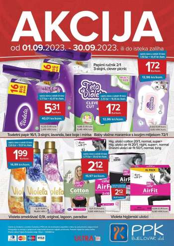 PPK Bjelovar katalog - 01.09.2023. - 30.09.2023.