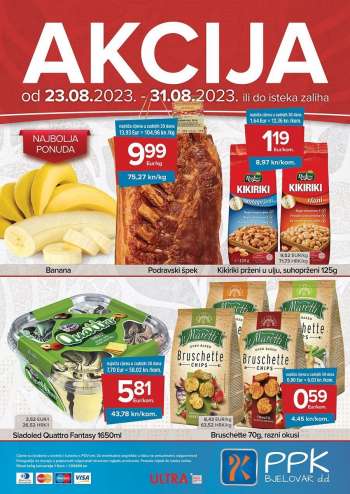PPK Bjelovar katalog - 23.08.2023. - 31.08.2023.