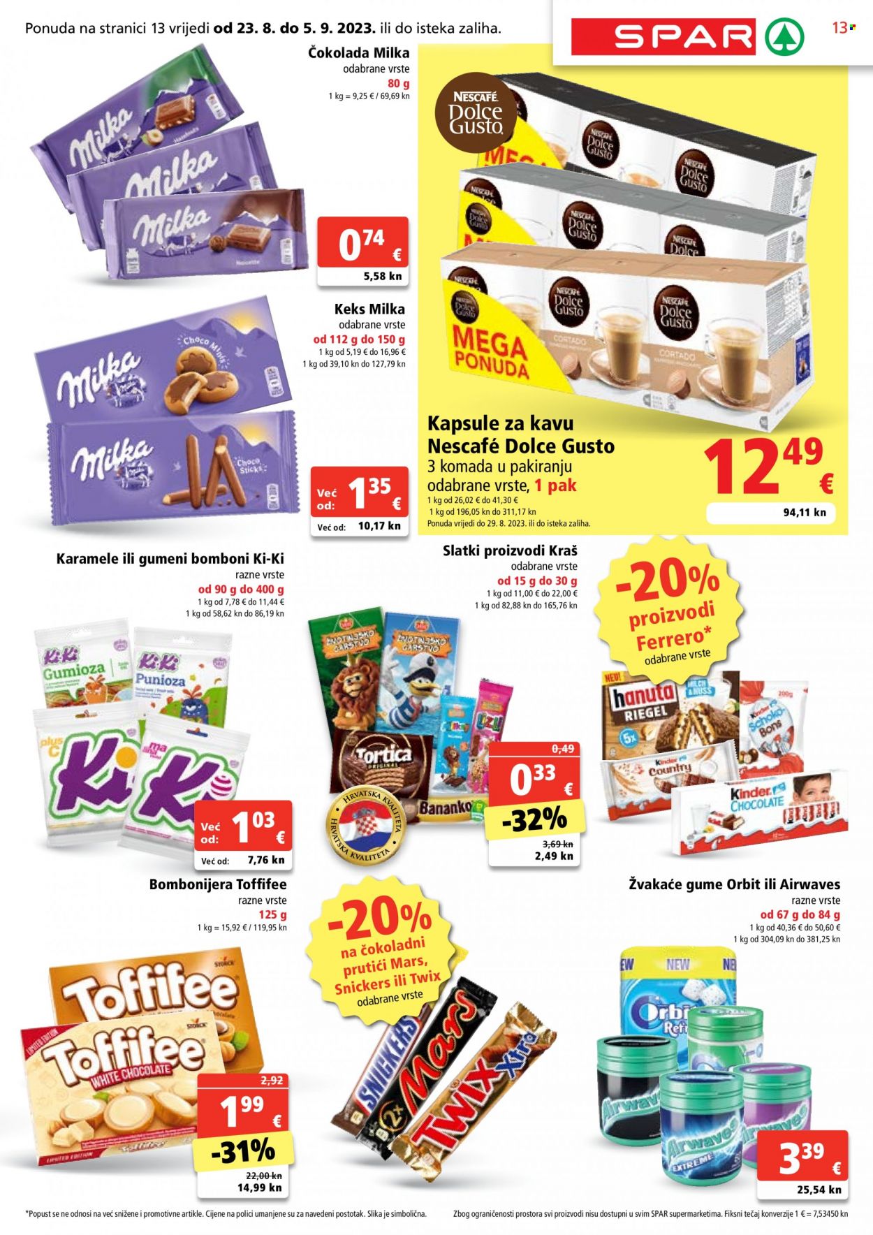 SPAR katalog - 23.08.2023. - 29.08.2023. Stranica 13
