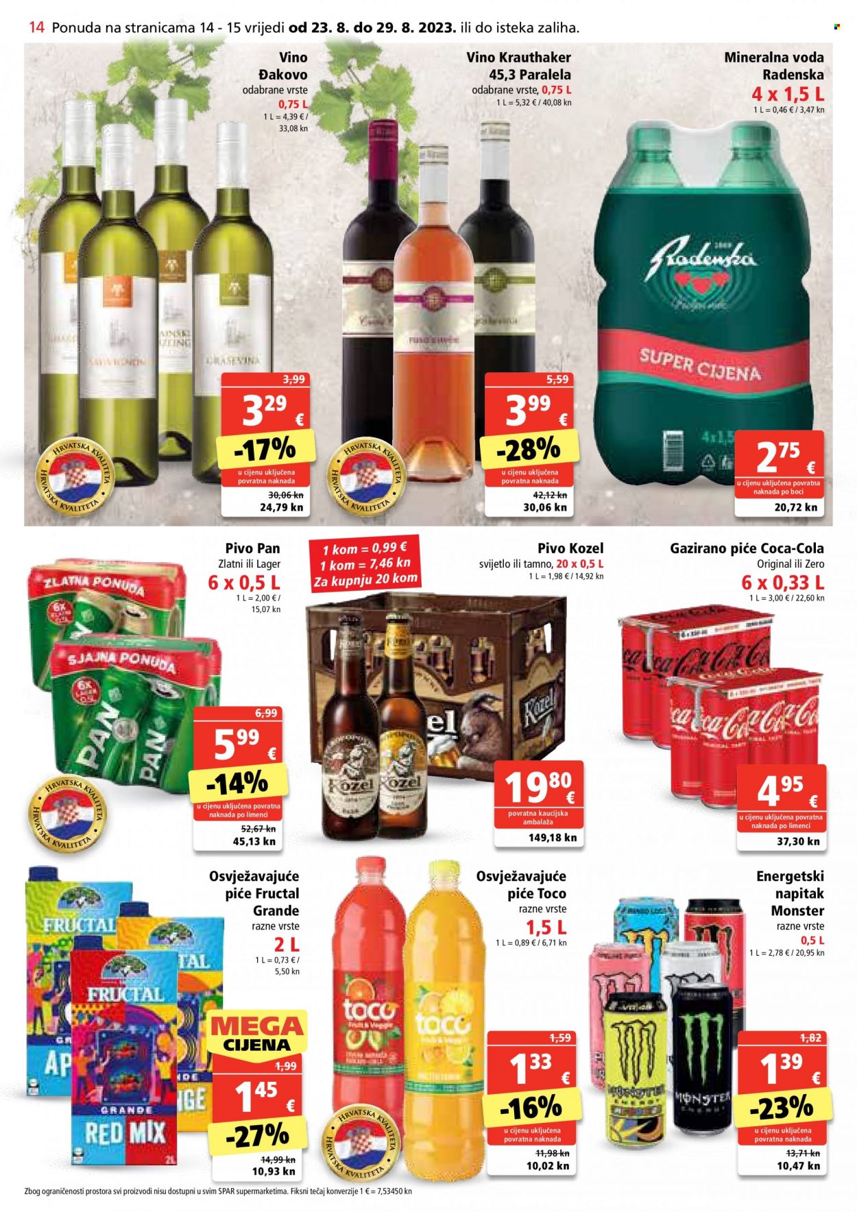 SPAR katalog - 23.08.2023. - 29.08.2023. Stranica 14