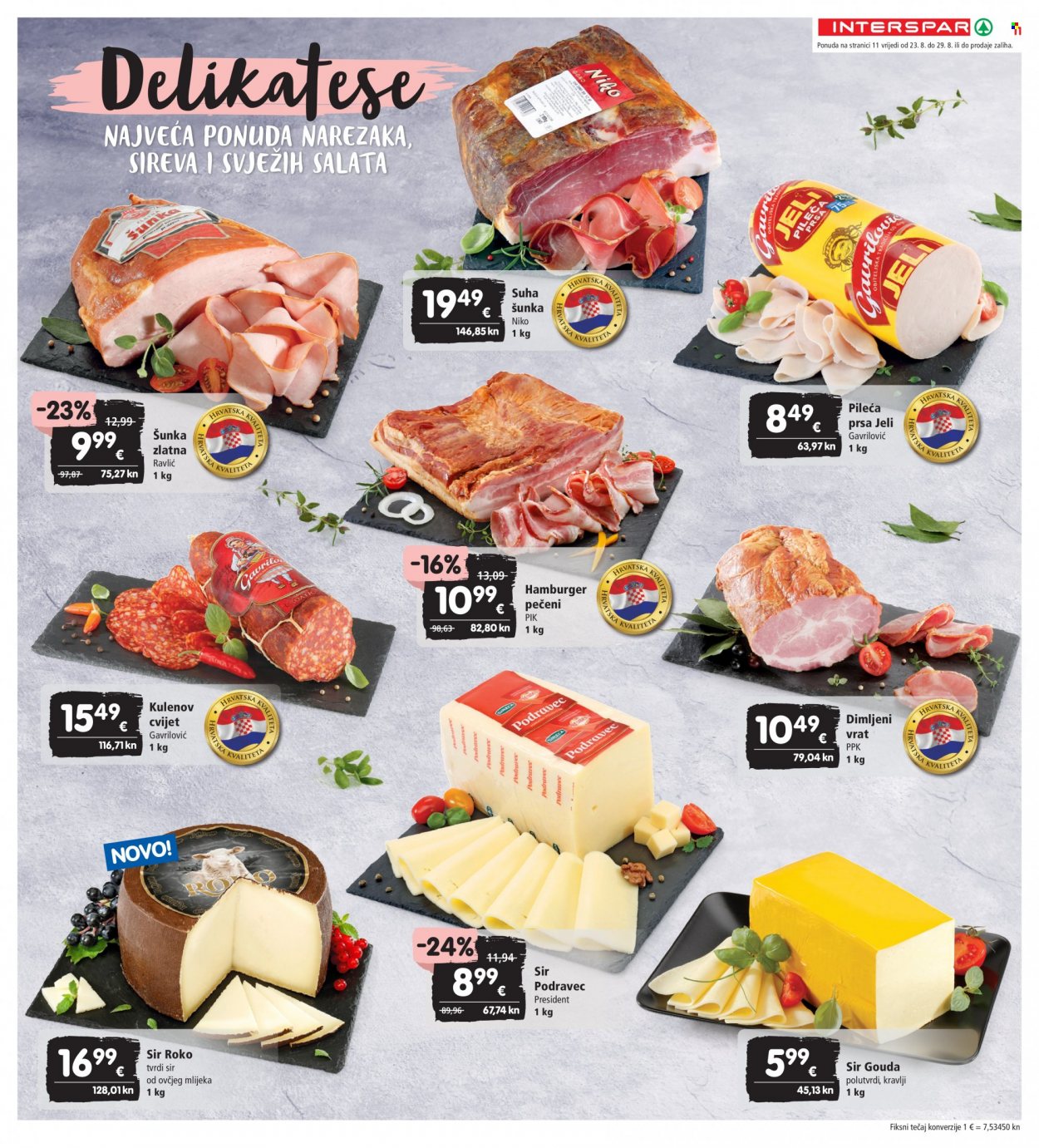INTERSPAR katalog - 23.08.2023. - 29.08.2023. Stranica 11