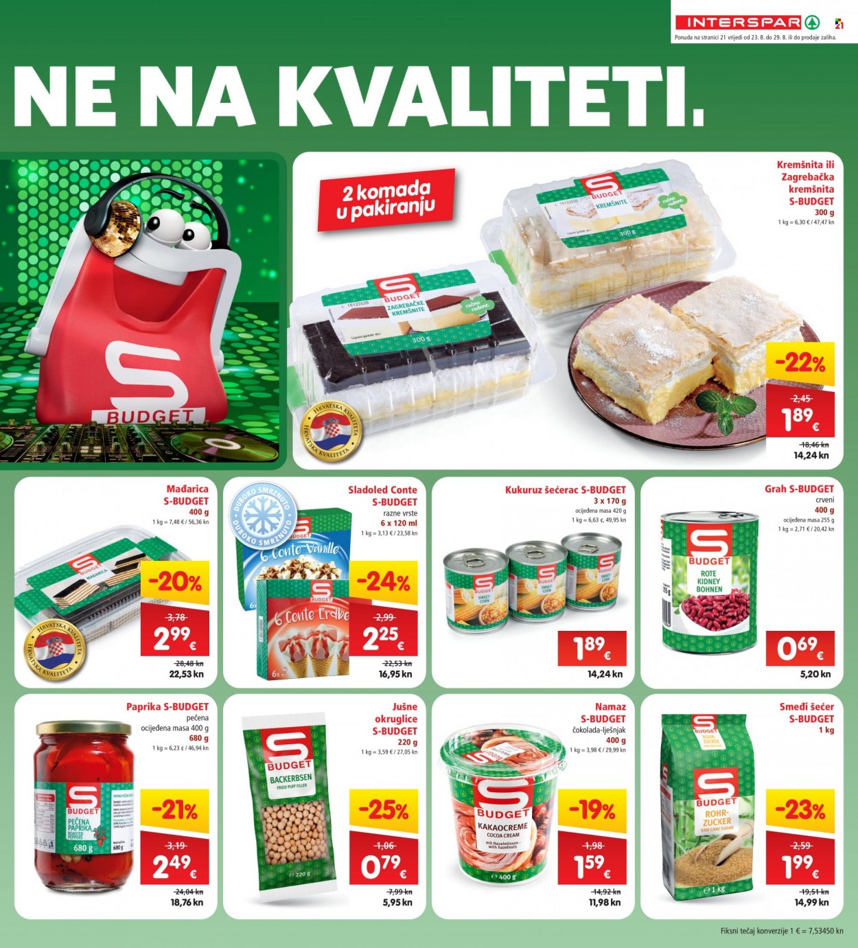 INTERSPAR katalog - 23.08.2023. - 29.08.2023. Stranica 21