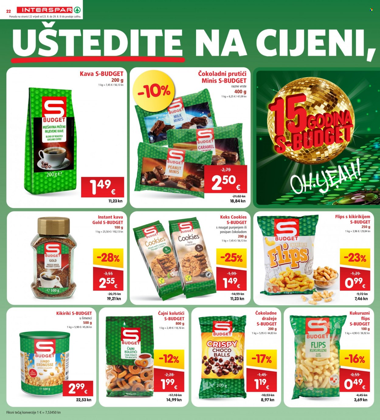 INTERSPAR katalog - 23.08.2023. - 29.08.2023. Stranica 22