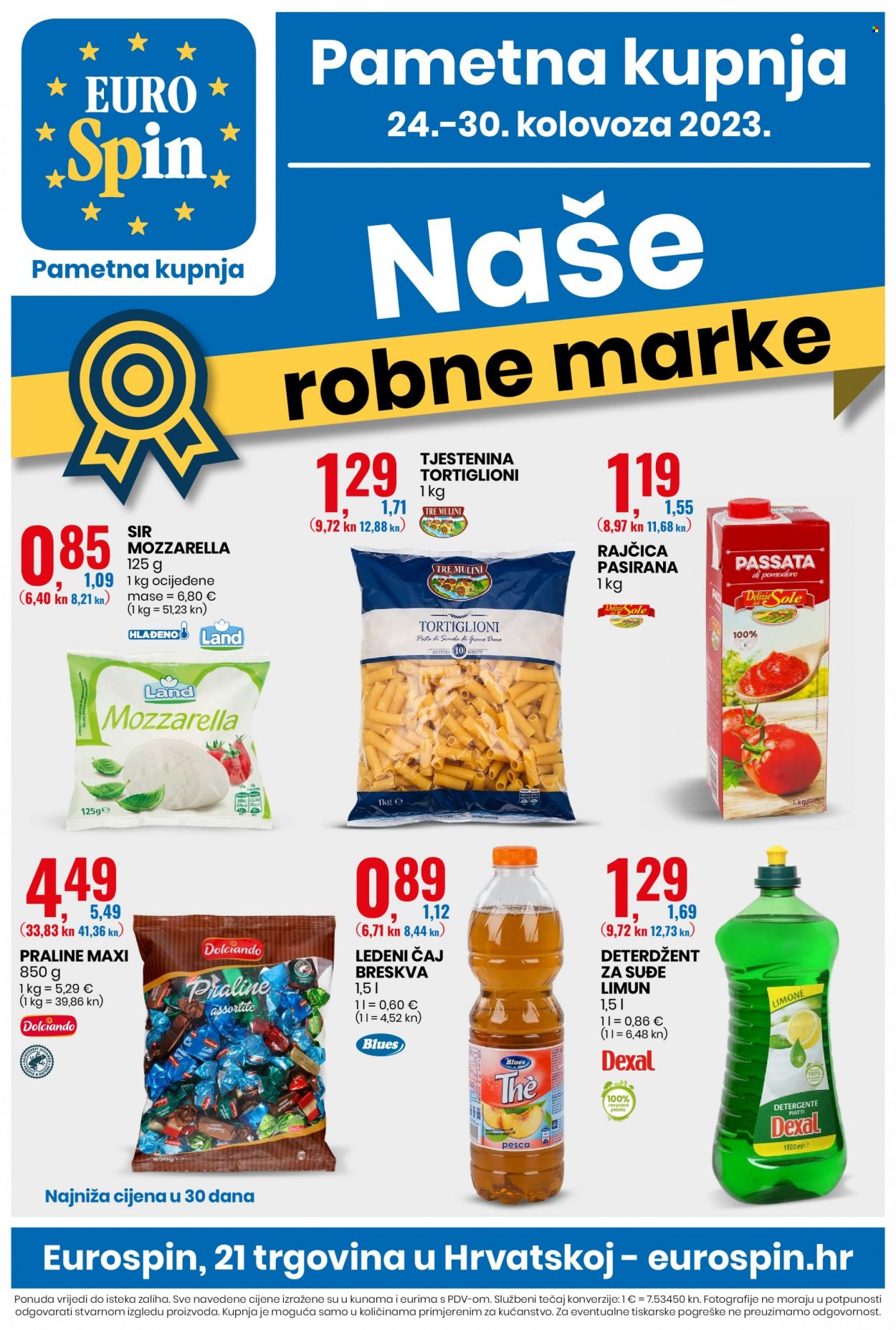 Eurospin katalog - 24.08.2023. - 30.08.2023. Stranica 1