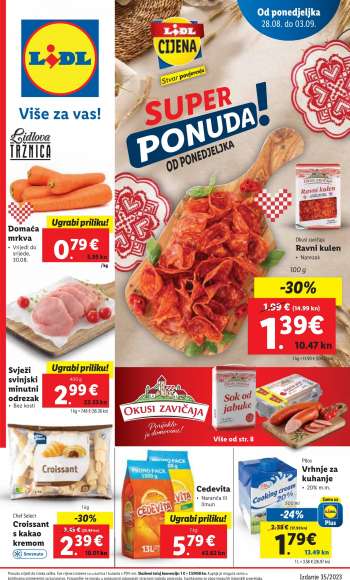 Lidl katalog - 28.08.2023. - 03.09.2023.