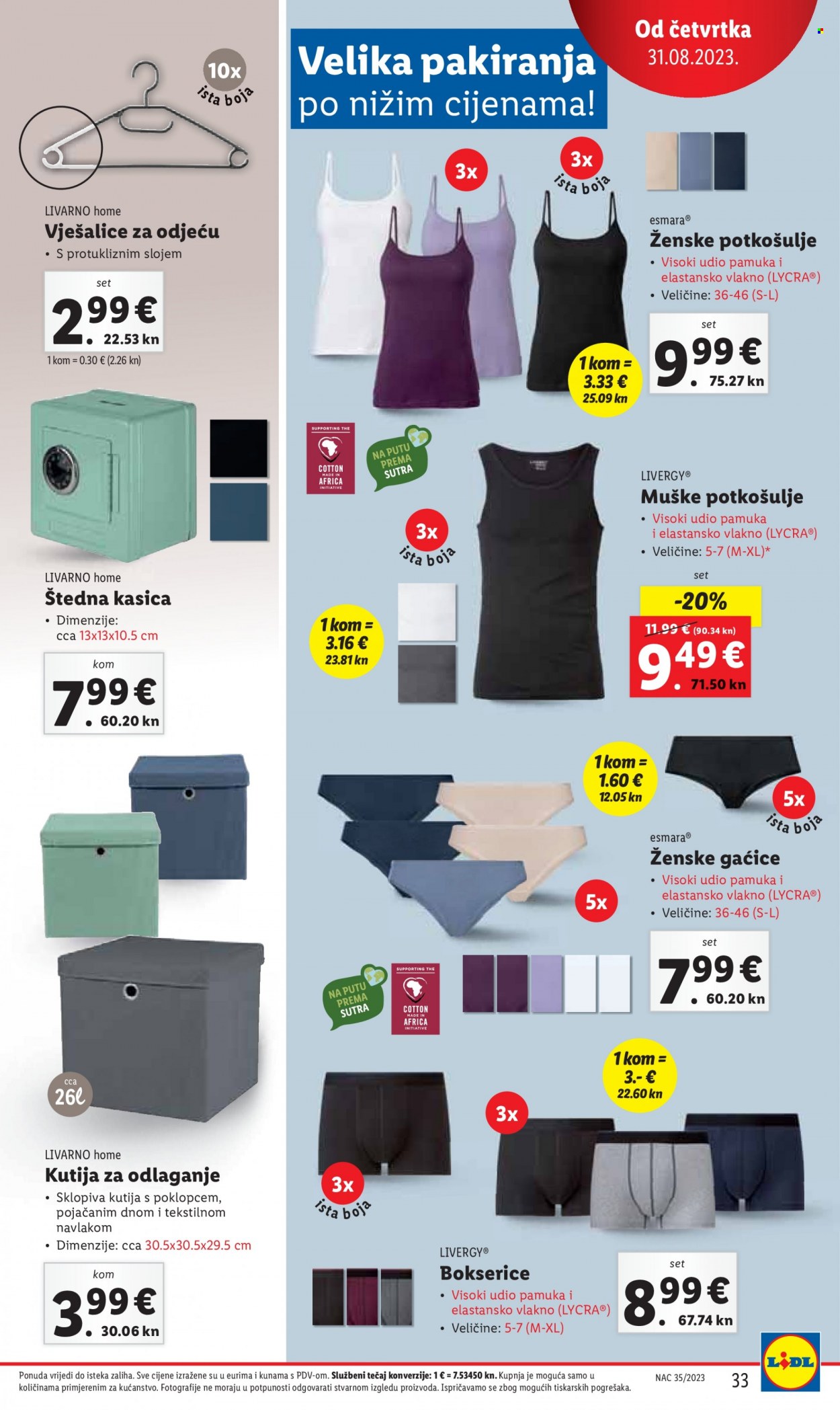 Lidl katalog - 28.08.2023. - 03.09.2023. Stranica 33