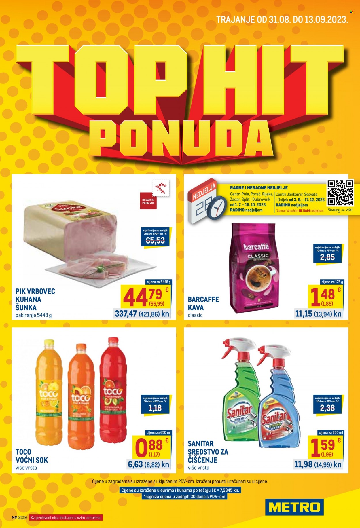Metro katalog - 31.08.2023. - 13.09.2023. Stranica 1